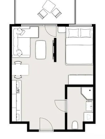 Teddy Redutowa Air-conditioning Parking Apartmán